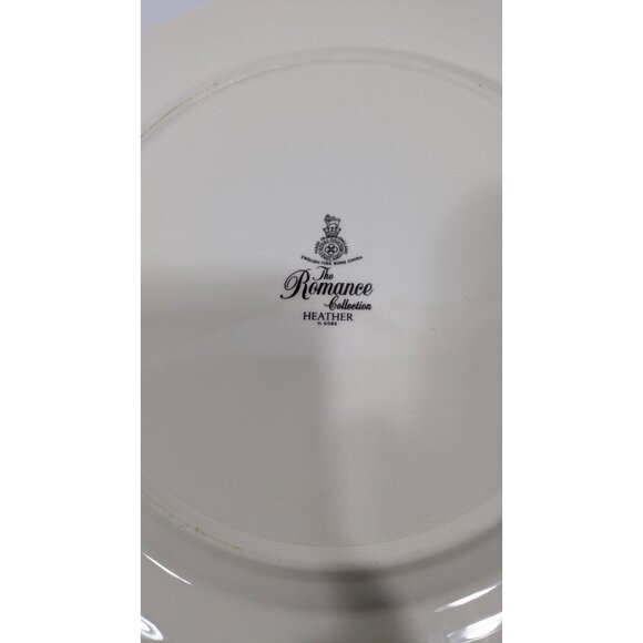 Royal Doulton Romance Collection Heather Dinner Plate Cream Gold Trim Fine China - Picture 7 of 7